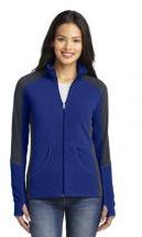 Port Authority® Ladies Colorblock Microfleece Jacket